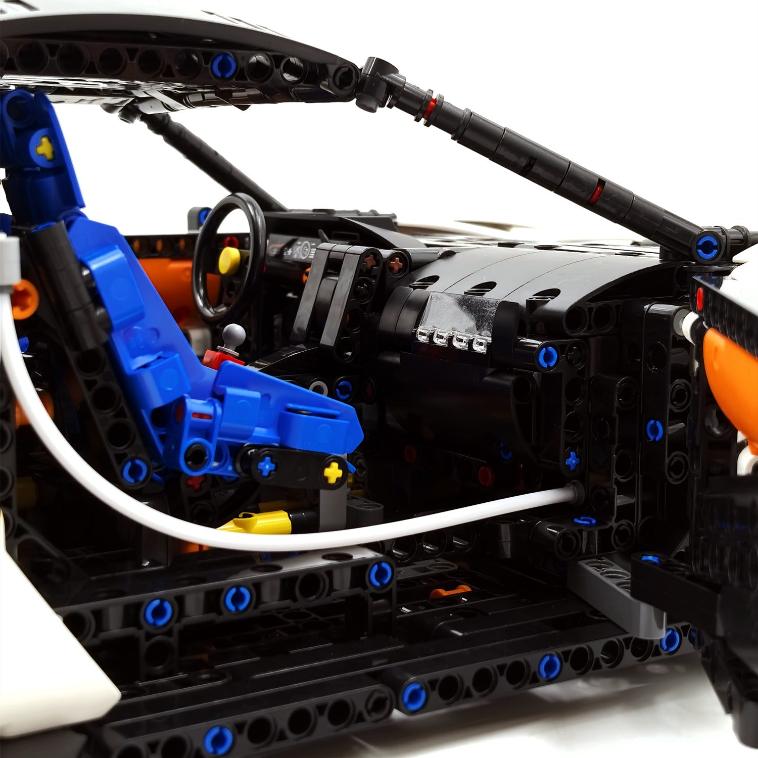 Klemmbao MOC-02 SF90 1:8 - Sportwagen Ferrarii SF90XX Car Technik Bausteine