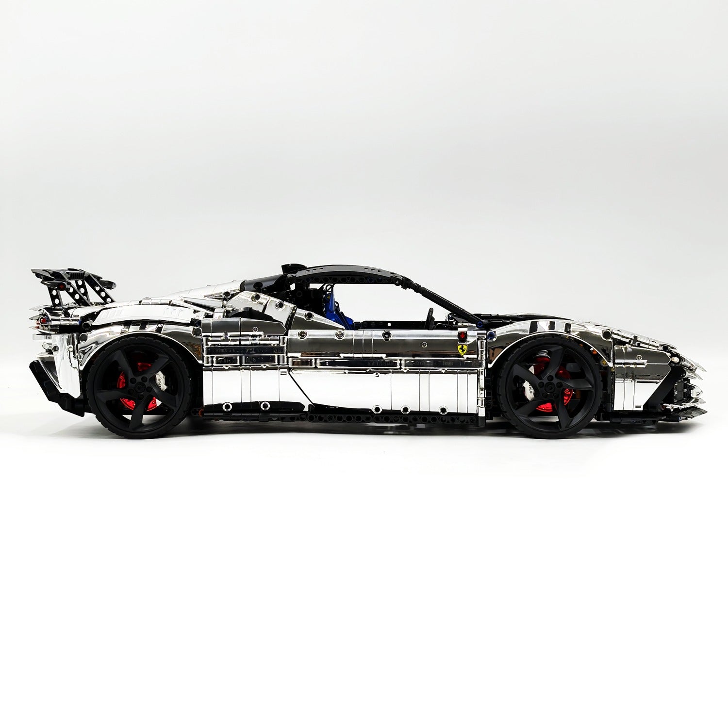 Klemmbao MOC-02 SF90 1:8 - Sportwagen Ferrarii SF90XX Car Technik Bausteine