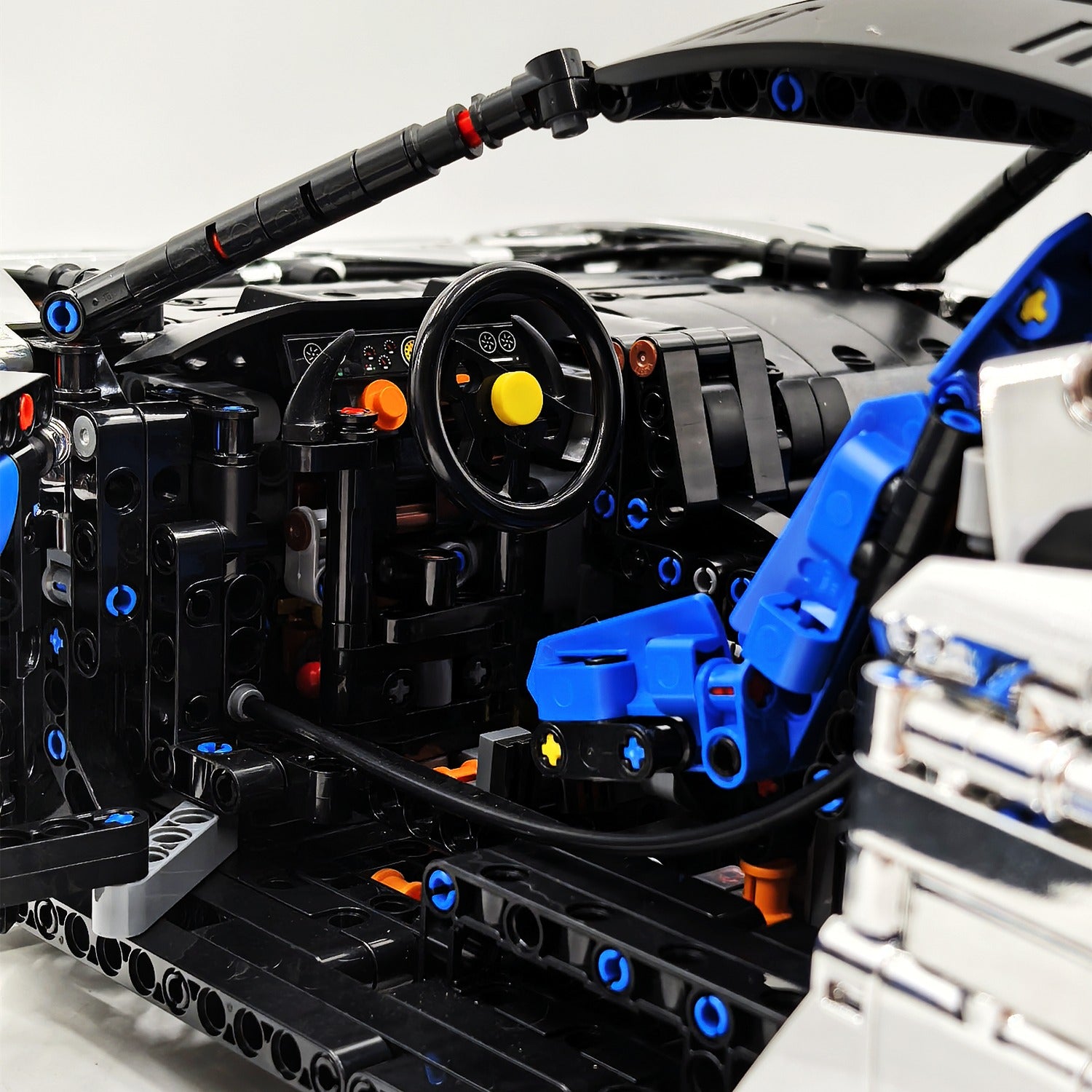 Klemmbao MOC-02 SF90 1:8 - Sportwagen Ferrarii SF90XX Car Technik Bausteine