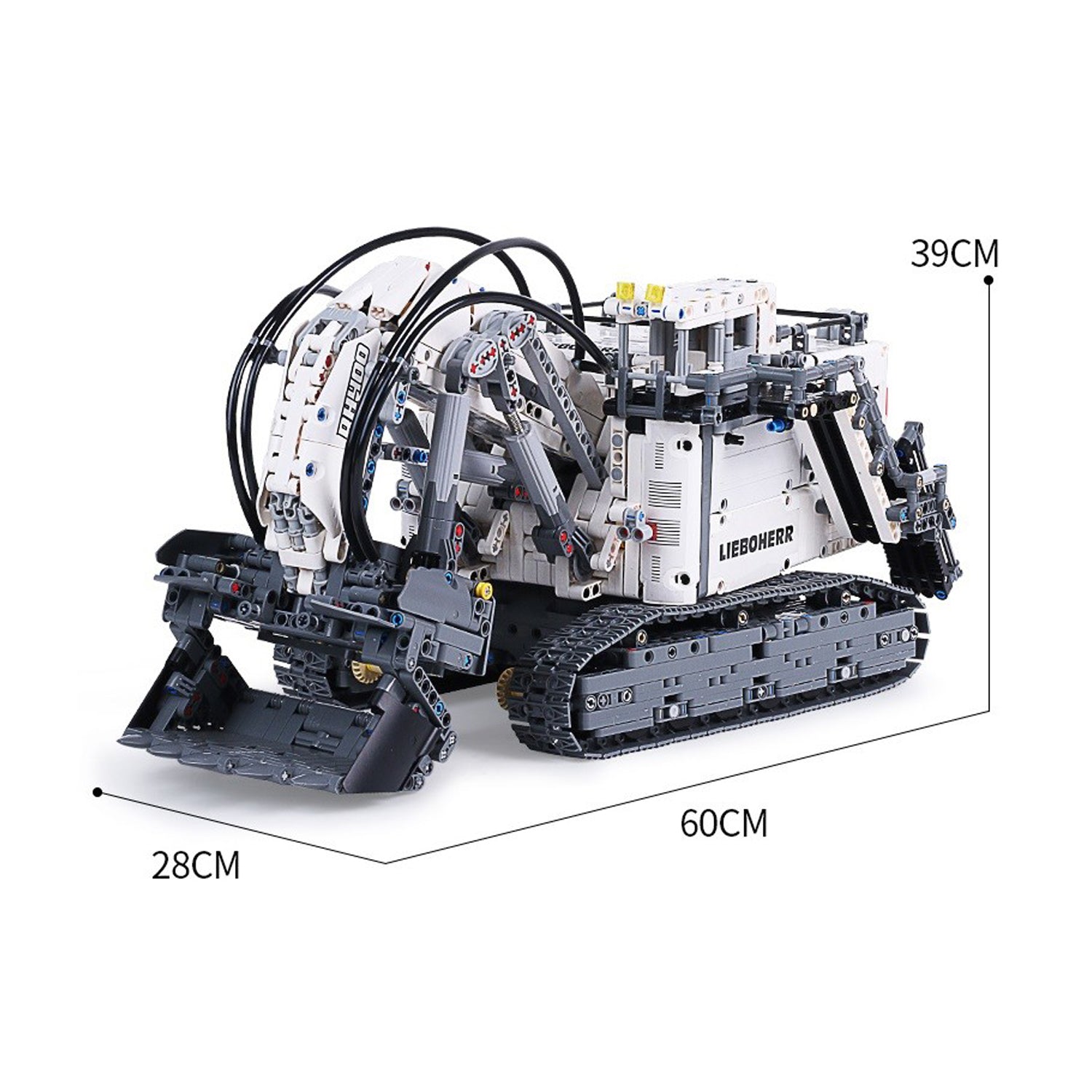 Mould King - ferngesteuerter Technik Bausteine Schaufelbagger - 2,4 GHz RC Excavator