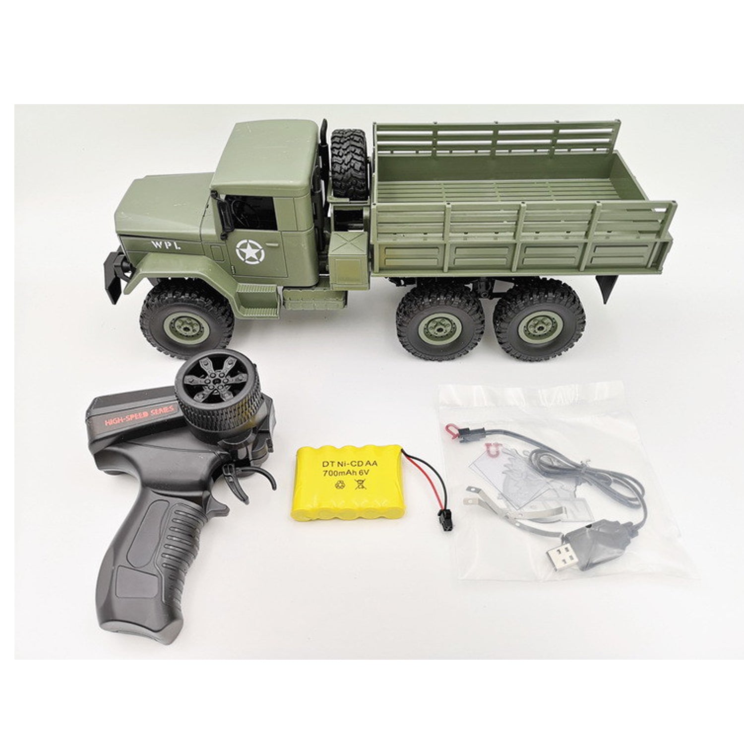 RC Truck M923 A2 AM General Cargo Reo M35 US Army 1:16
