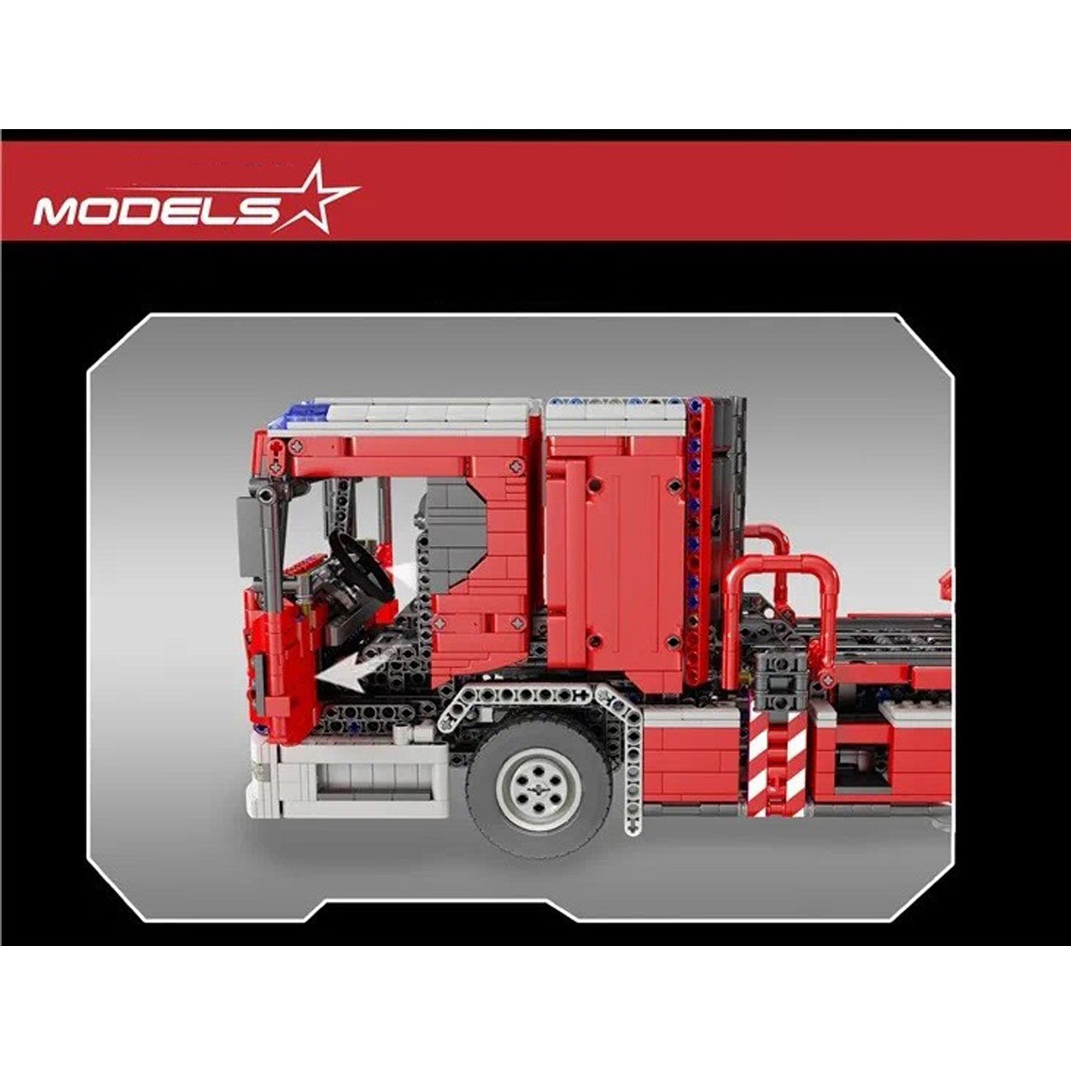 Mould King 17022 Feuerwehrtruck Technik Bausteine