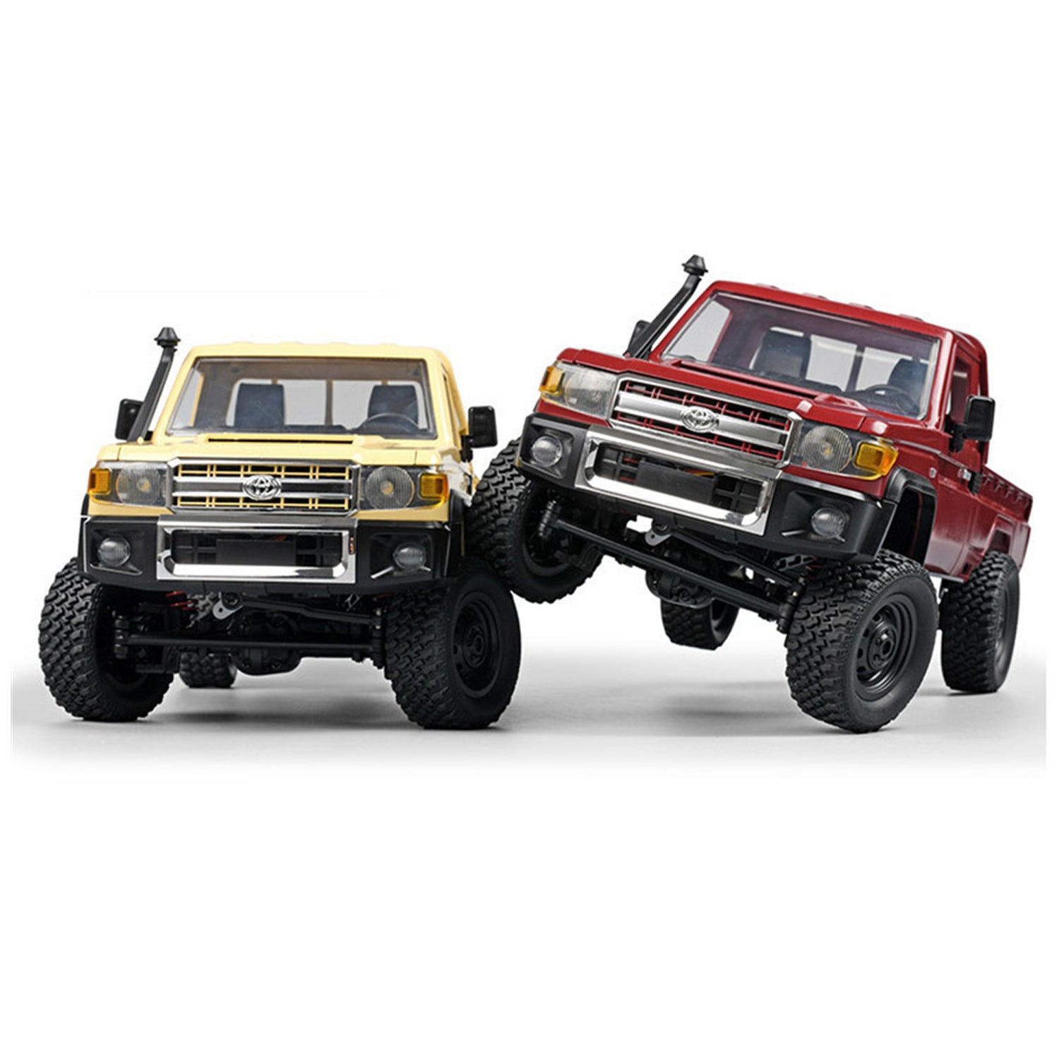 MN82 RC Toyota Land Cruiser LC79 - Geländewagen mit 2.4G Fernbedienung und LED-Lichtfunktion