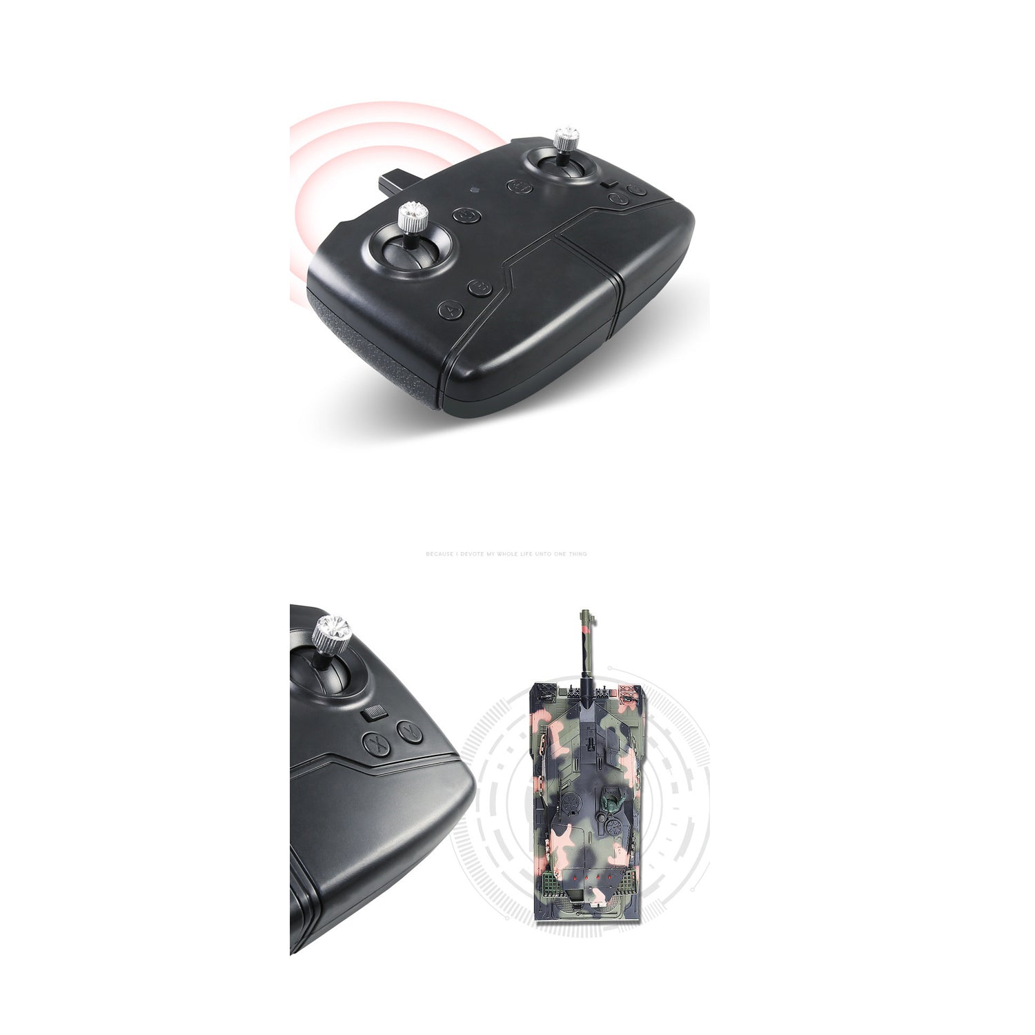 Heng Long Panzer im Maßstab 1:24 und 1:30 2.4G RC Panzer Militärfahrzeuge im Set