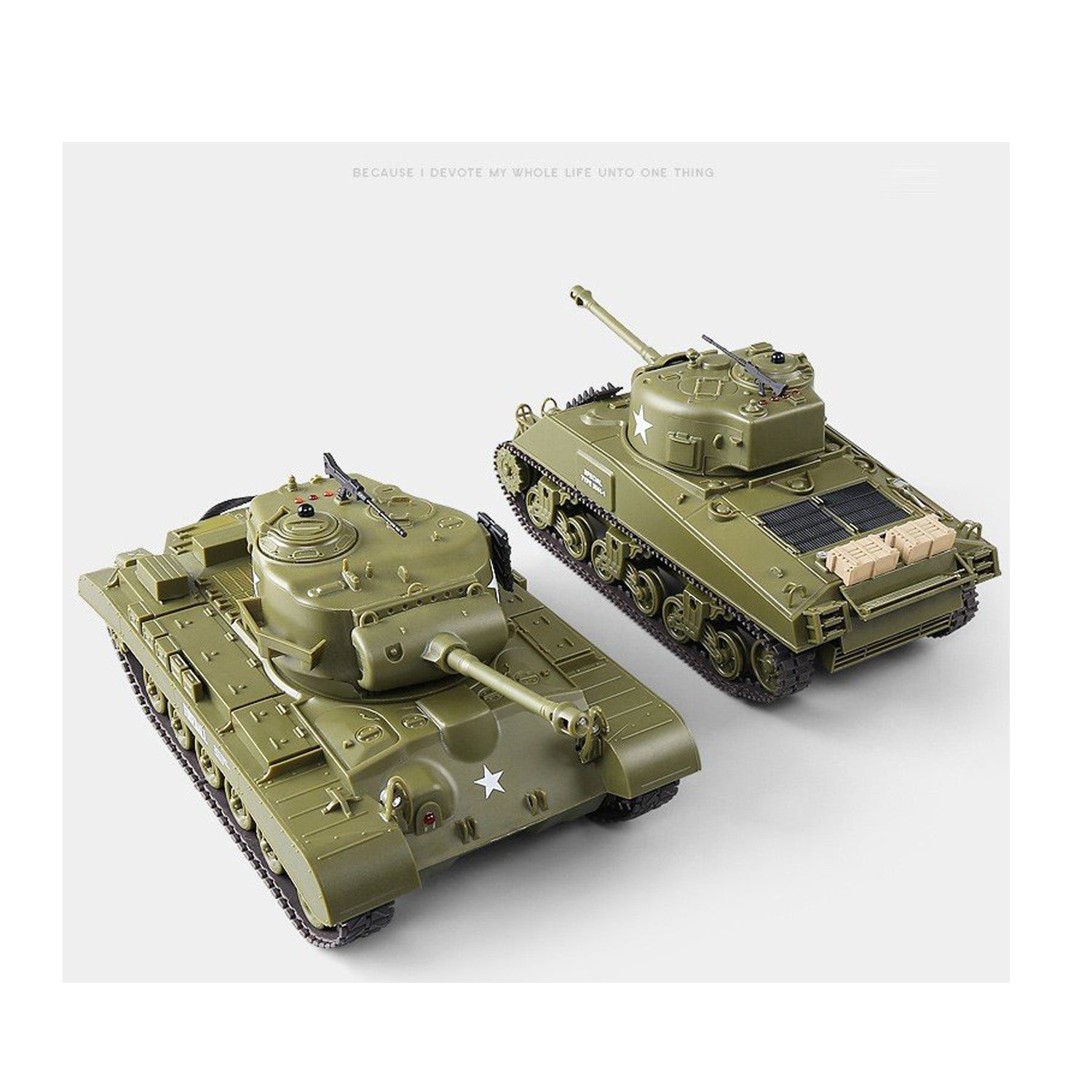 Heng Long Panzer im Maßstab 1:24 und 1:30 2.4G RC Panzer Militärfahrzeuge im Set