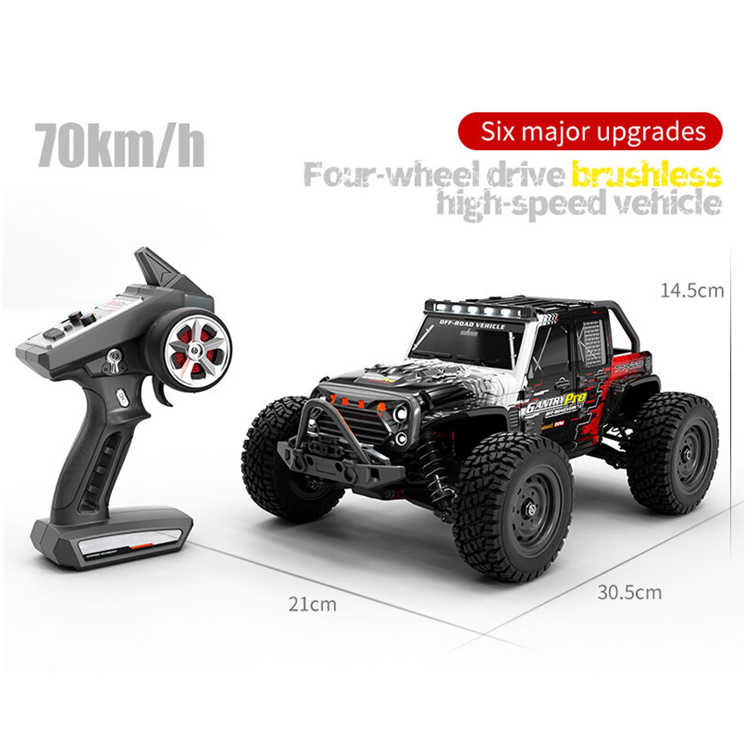 SCY1610 2.4G 1/16 4WD RTR Racing Monstertruck Buggy RC Auto Offroad