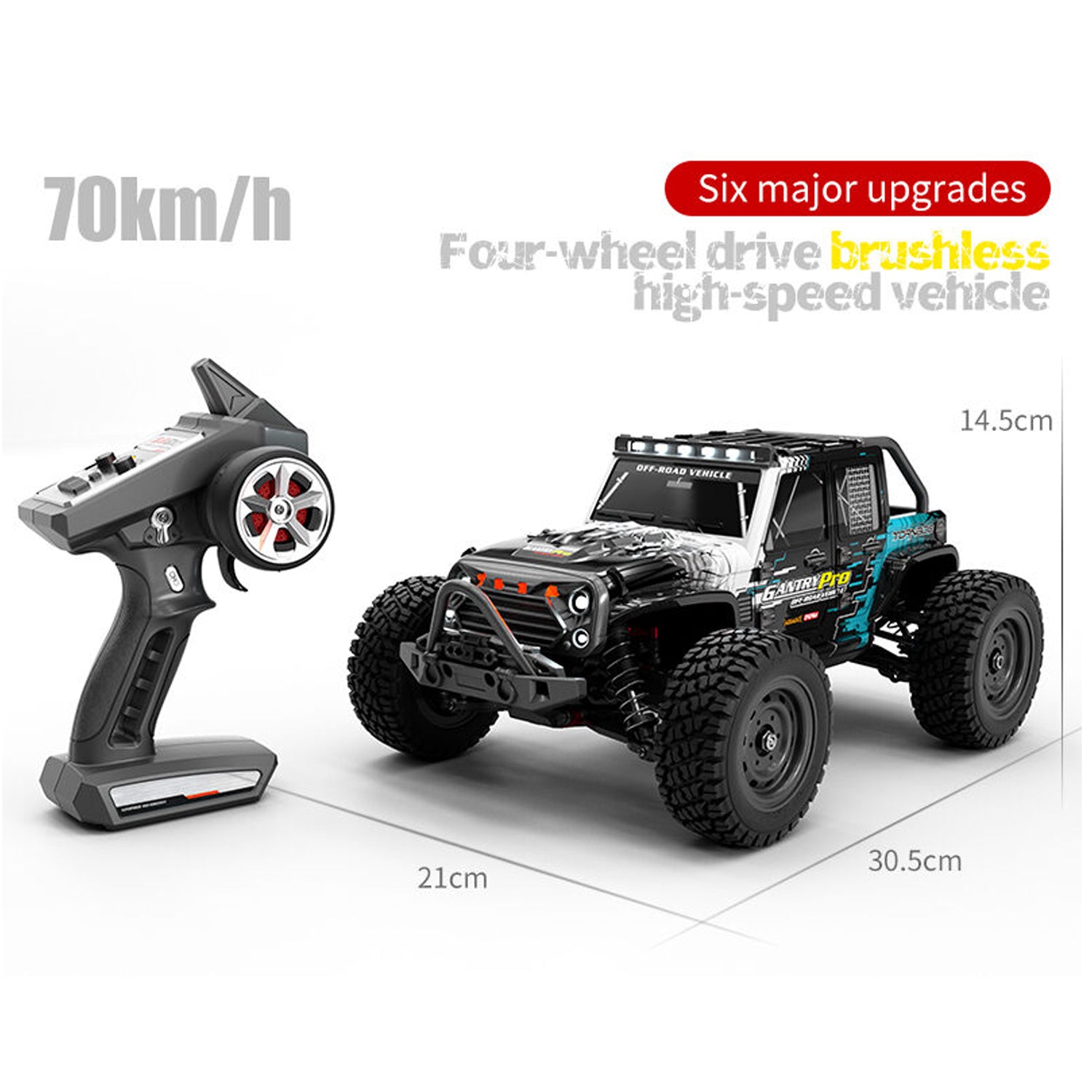 SCY1610 2.4G 1/16 4WD RTR Racing Monstertruck Buggy RC Auto Offroad