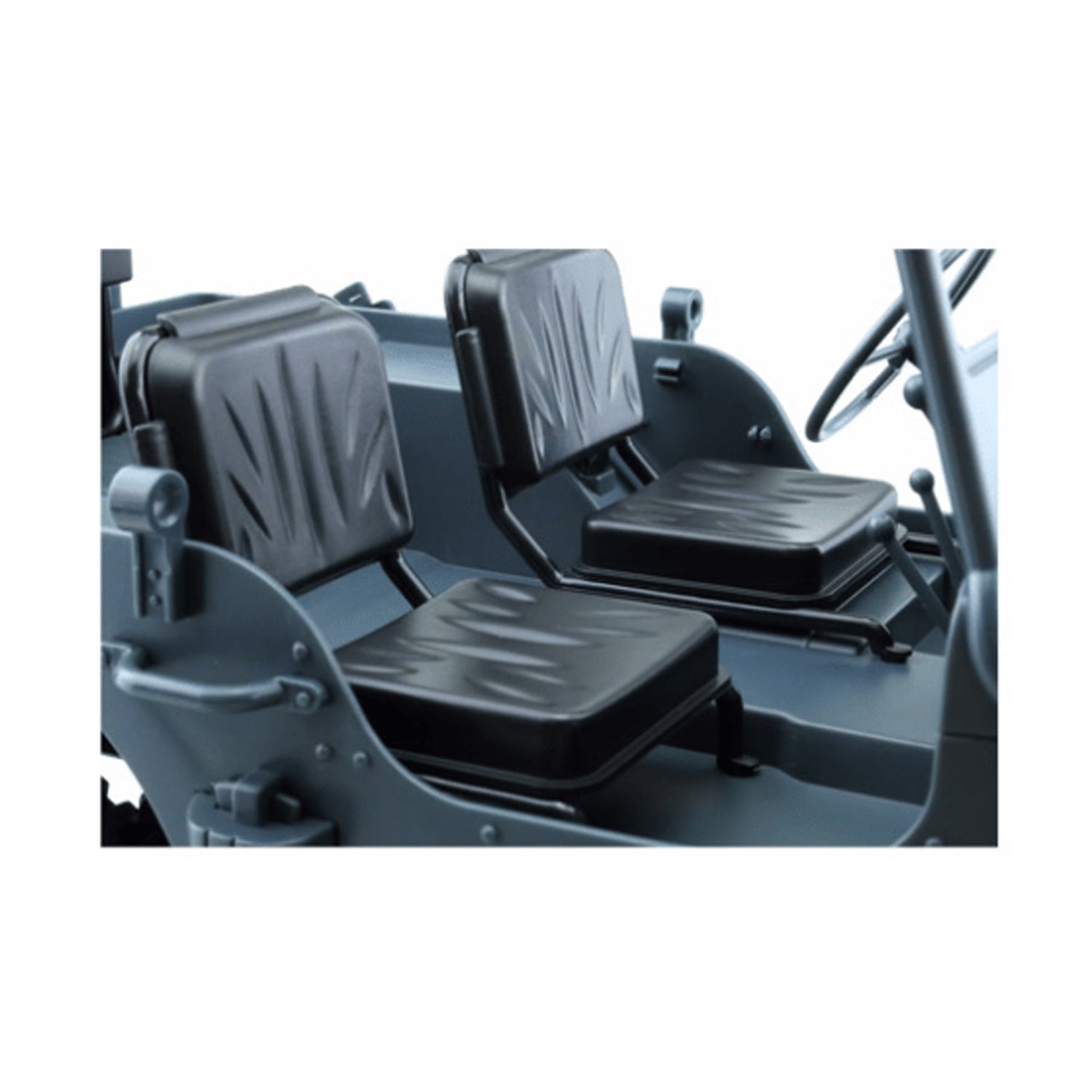 JJRC Q65 RC Jeep 2.4G 1/10 Military Truck 4WD Off-Road RC Car mit LED Licht