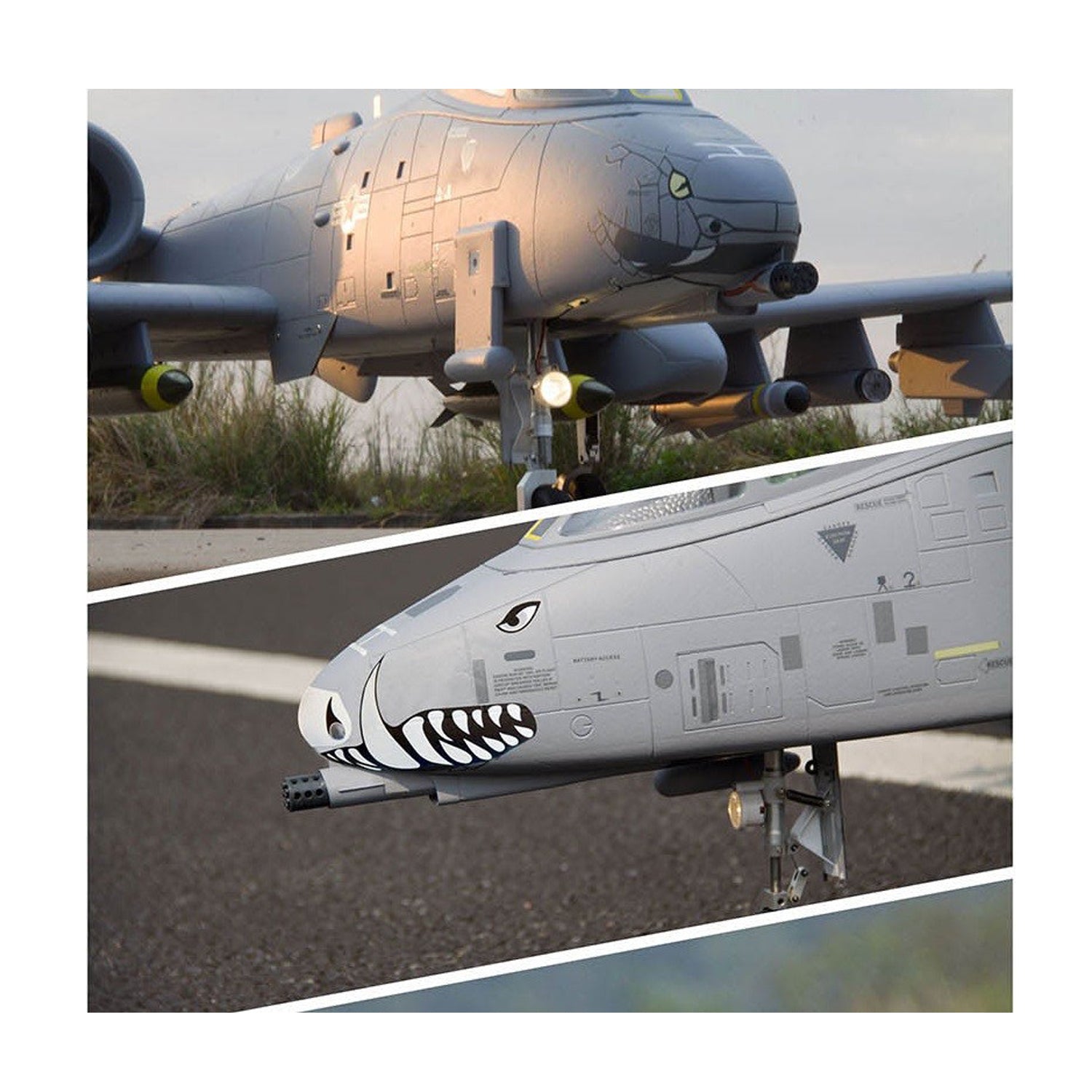 Freewing A-10 Thunderbolt II Warthog Twin 80mm EPO 1700mm PNP