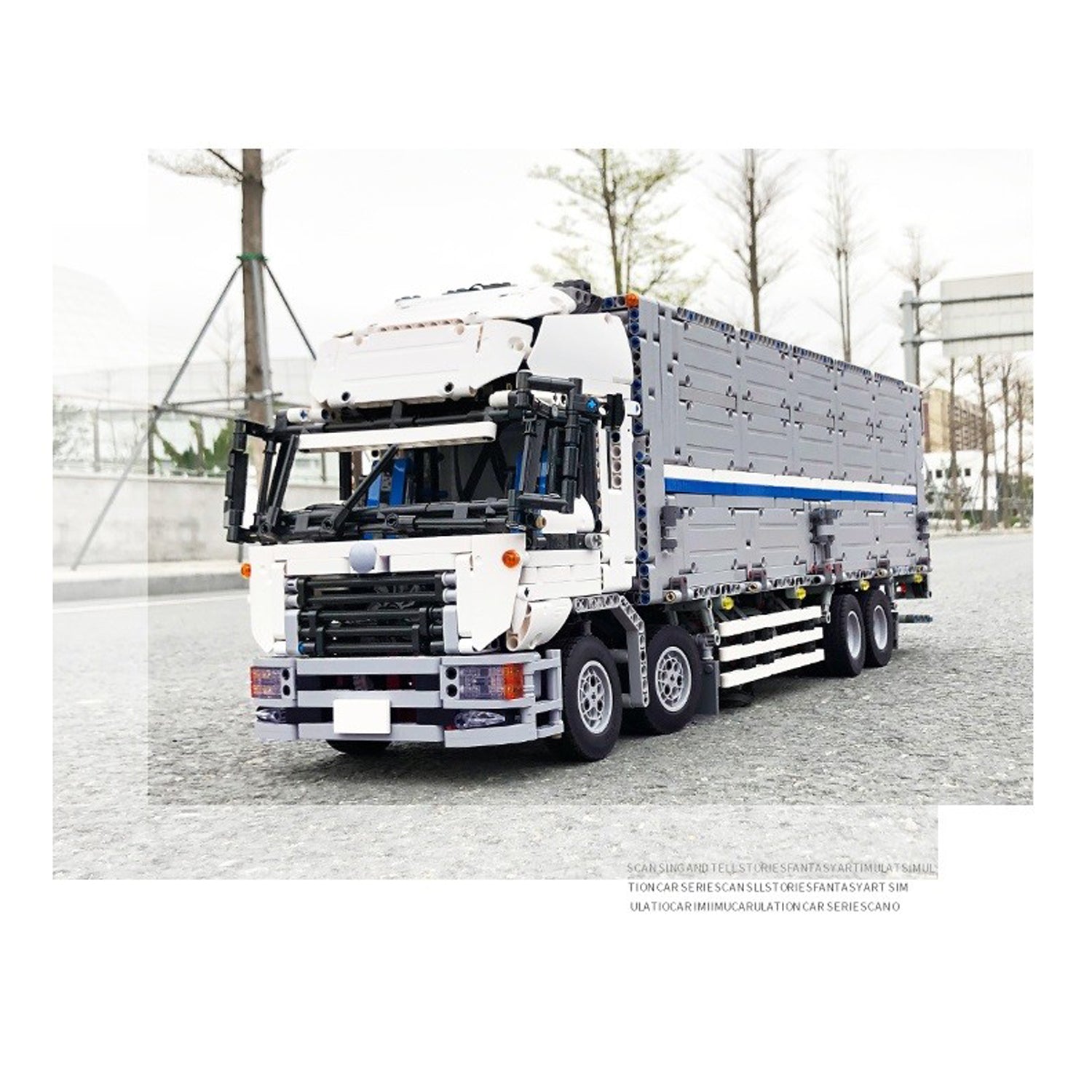 Mould King - 2,4 GHz RC LKW - Containertruck mit Powerfunktion