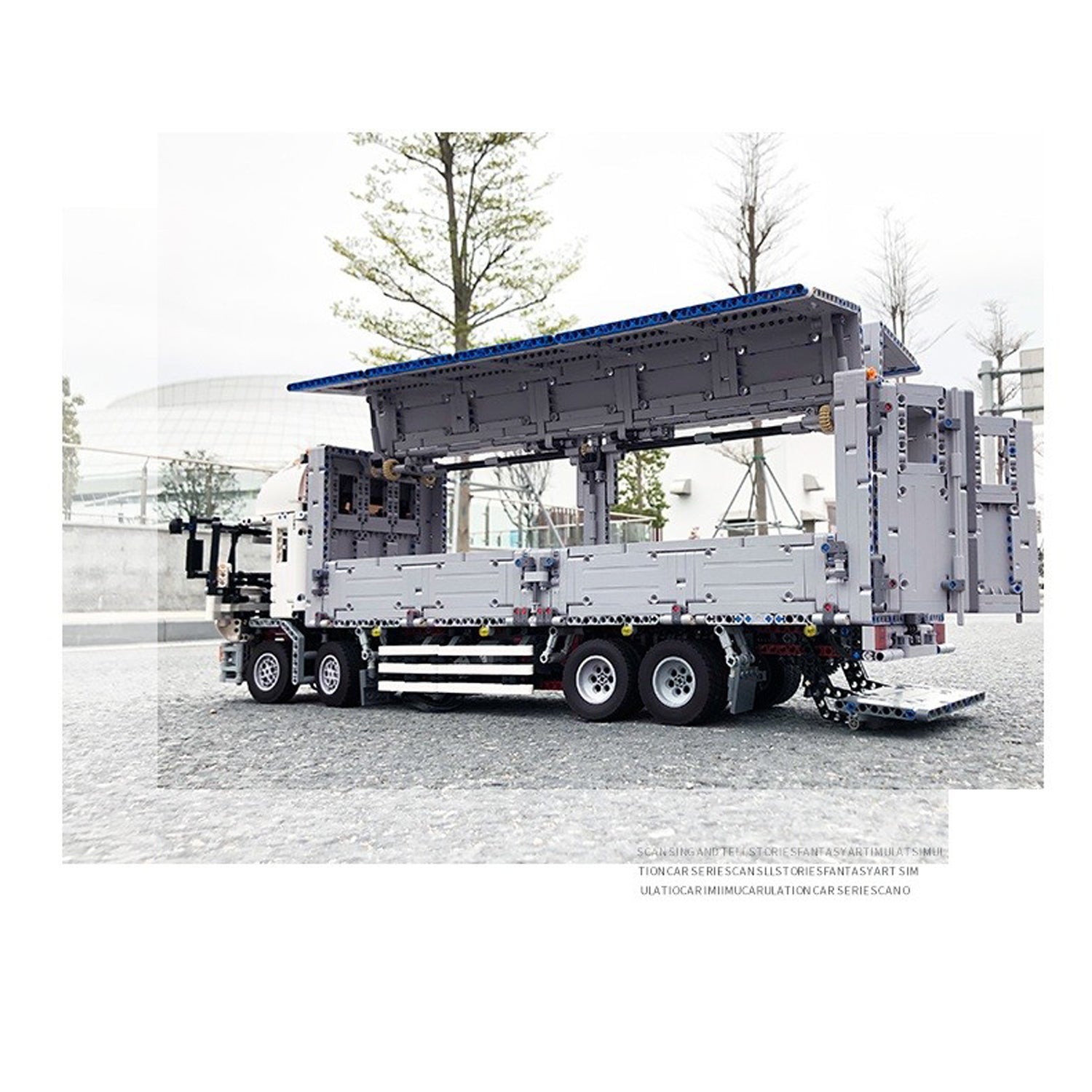Mould King - 2,4 GHz RC LKW - Containertruck mit Powerfunktion