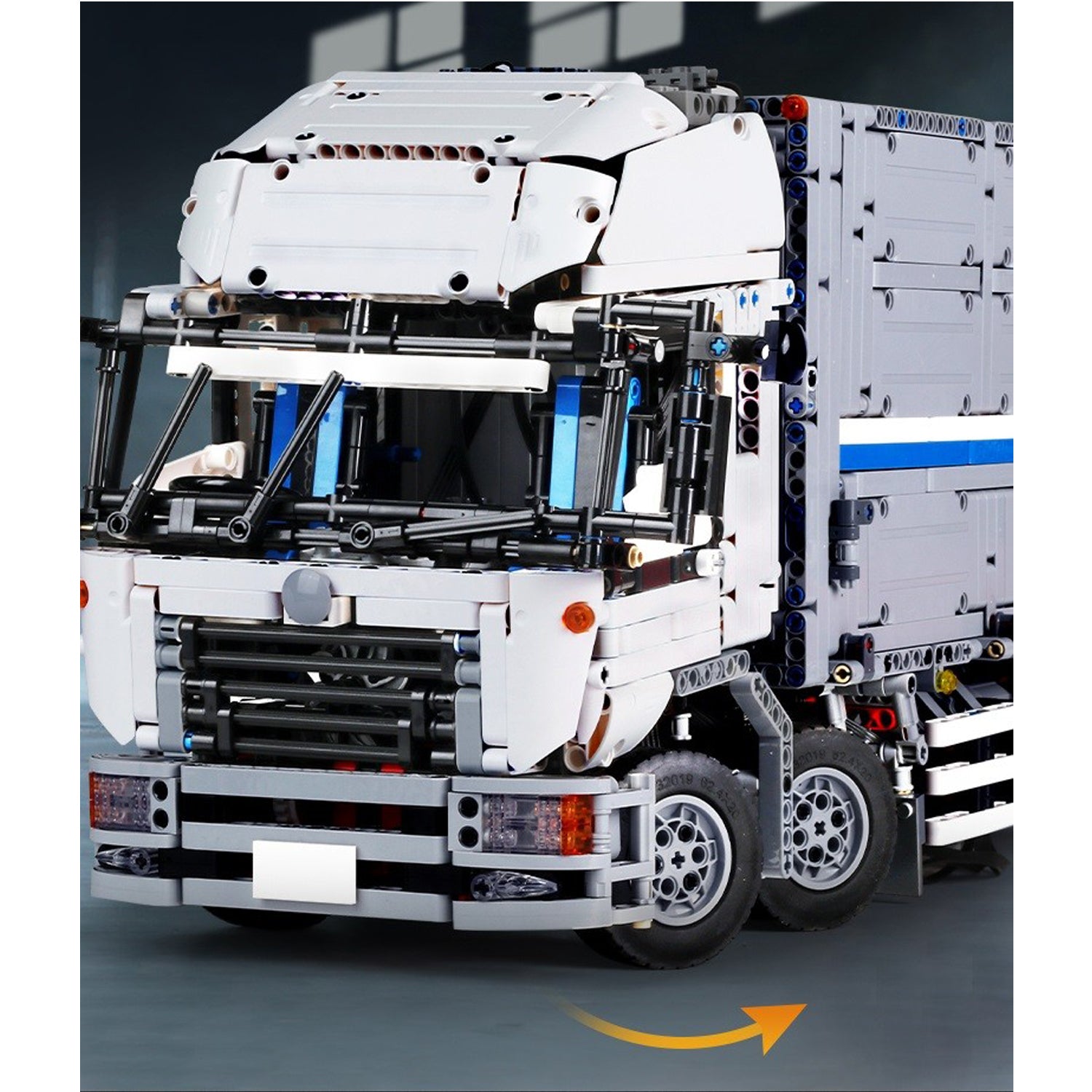 Mould King - 2,4 GHz RC LKW - Containertruck mit Powerfunktion