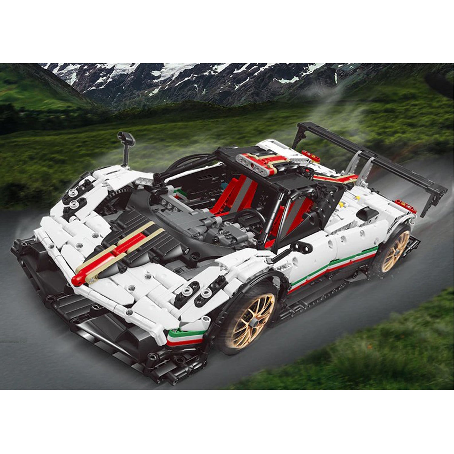 Mould King 13060 Sportwagen ZondaR Technik Bausteine